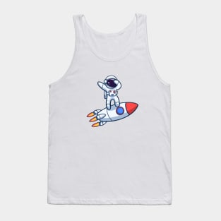 Astronot Dabbing Tank Top